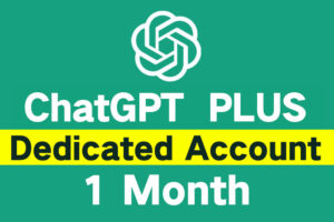 ChatGPT PlUS dedicated ACCOUNTS